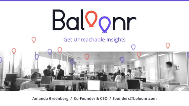 500 Demo Day Batch 19: Baloonr