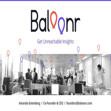 500 Demo Day Batch 19: Baloonr