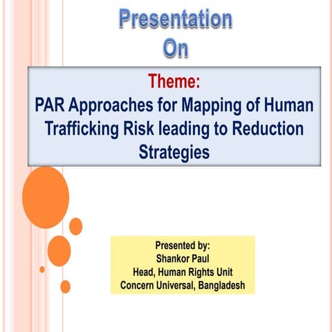 Presentation- PAR Approaches