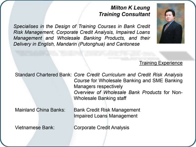 Milton K Leung Profile 1
