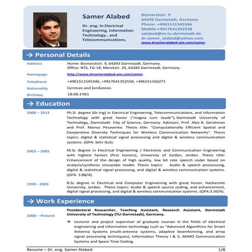 CV_Dr. Samer Alabed_academic_2015