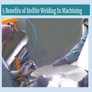 Stellite Welding Provider - Gemson