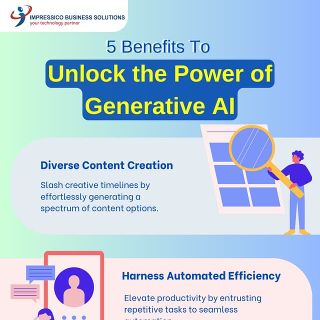 5 Benefits to Unlock the Power of Generative AI | PDF