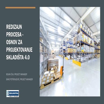 Process redesign - the base for warehouse design 4.0