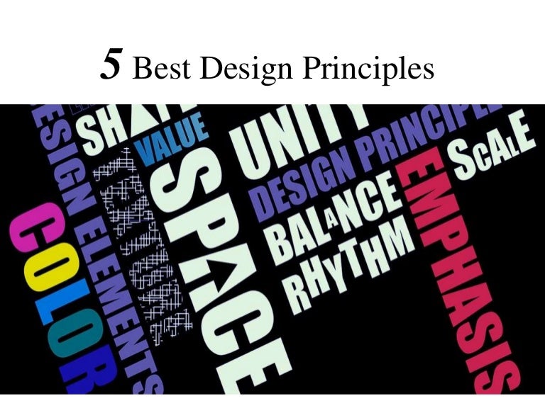 5 best design principles