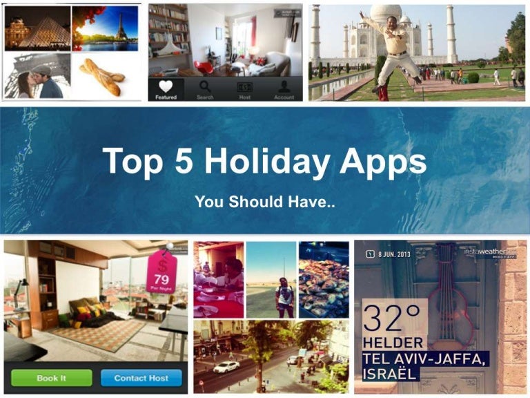 5 Best Holiday Apps You Should Have 2013