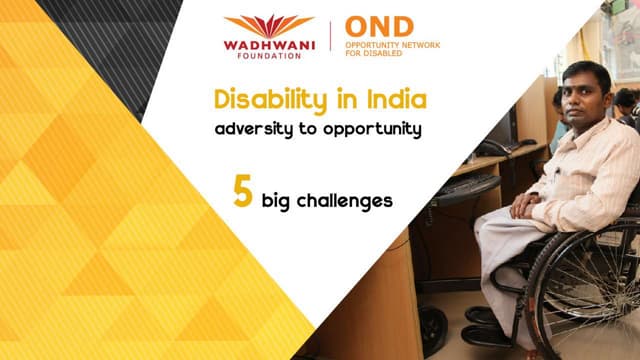 Disability in India : Adversity to ...