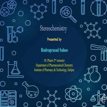  Isomrism and Stereo chemistry
