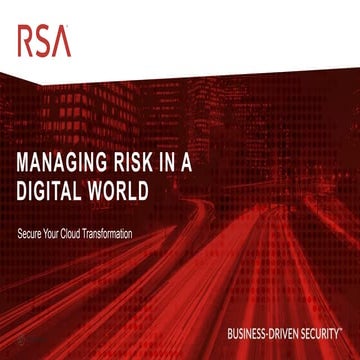 Securing Your Cloud Transformation | PDF