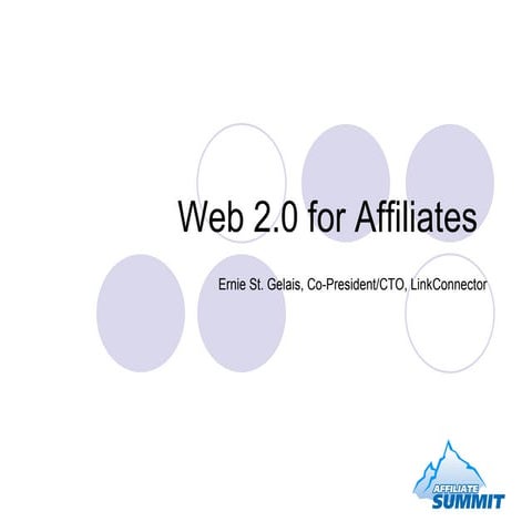 Web 2.0 for Affiliates