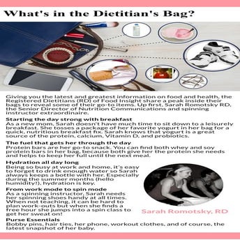 What's in a Registered Dietitians Bag?