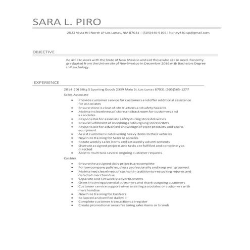 Janicenefinalresume | DOCX
