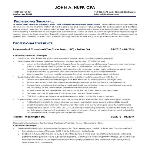 Resume_John Huff