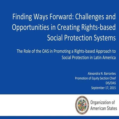 Alexandra N Barrantes OAS HHRR SP