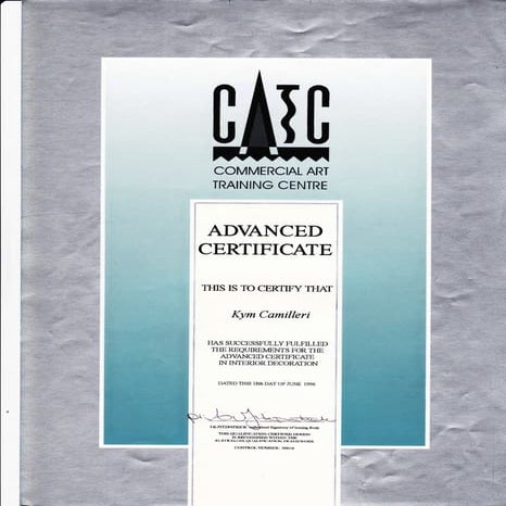 CATC Adv Cert Interior Design