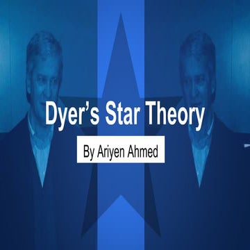 Dyer’s Star Theory