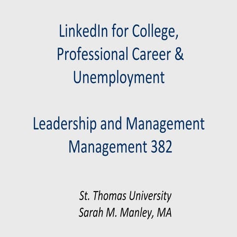 LinkedIn for students