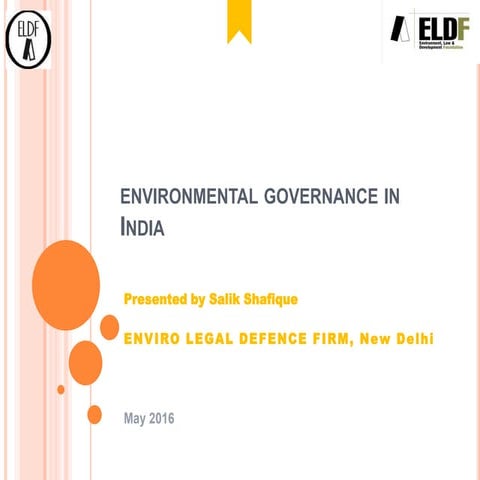Env Governance May 2016