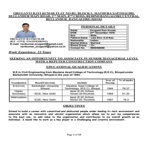 RAVIKUMAR CV updated 08092016 | DOCX
