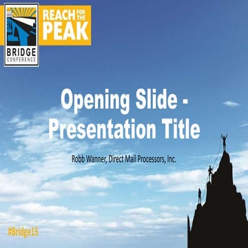 DM101: Data Capture & Caging (DMP)