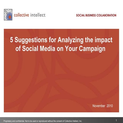 5 Suggestions for Analyzing Social Media