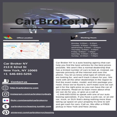 Car Broker NYC