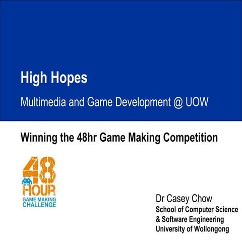 Casey Chow - 48hr Games Challenge