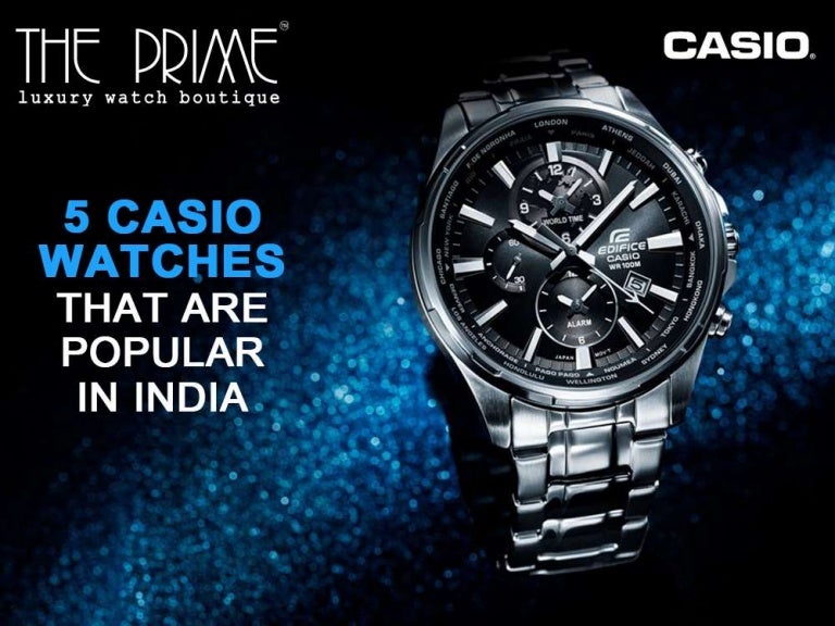 popular casio watches