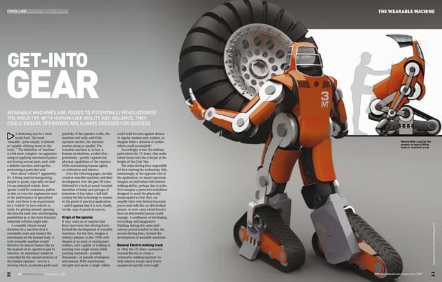 The Wearable Machine