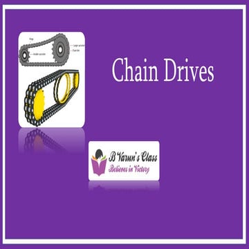 Chain Drives