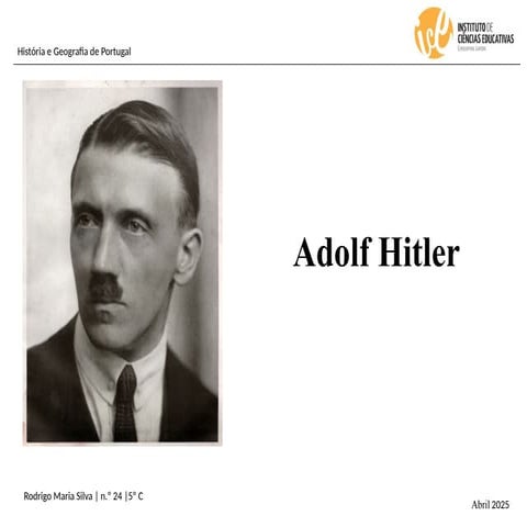 Comprehensive Overview of Adolf Hitler's Life and Impact in 20th ...