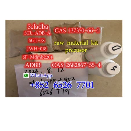 5CLADBA precursor 5CL-ADB apvp adbb precursor 5cl rwa materials 48 ...