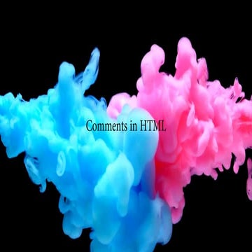 5 comments in_html | PPTX