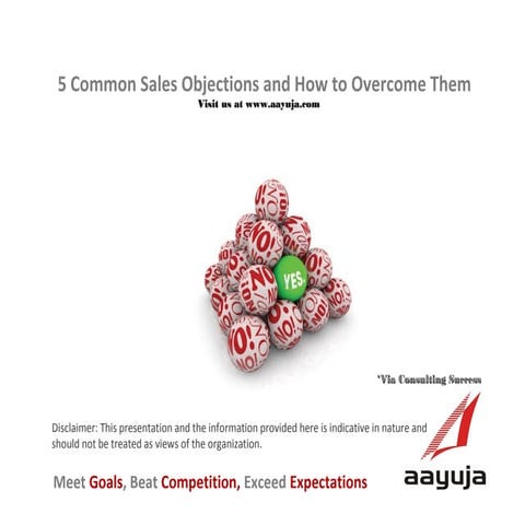 5 Common Sales Objections and How to Overcome Them