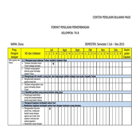 Ddtk Tk Dan Paud Doc