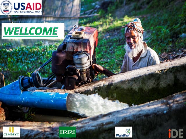 Boosting Crop Intensification in Southern Bangladesh: How can surface water irrigation be done at scale? 