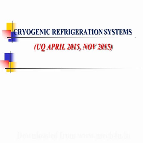 5Cryogenic refrigeration.pptx