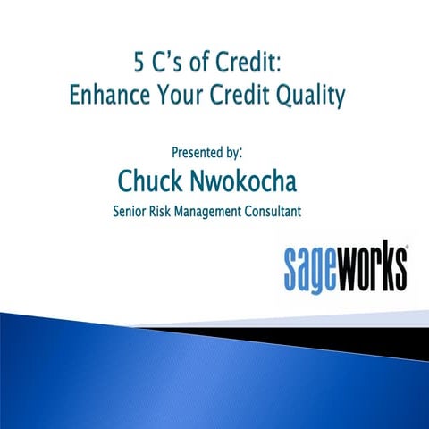 5 C's of Credit