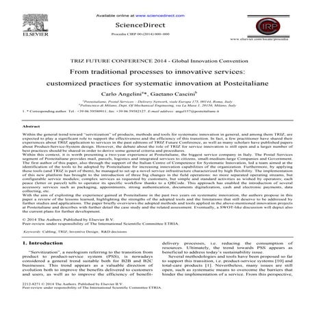 Angelini-Cascini-Final