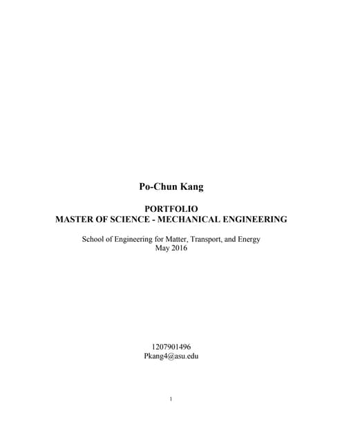 Portfolio Po-Chun Kang