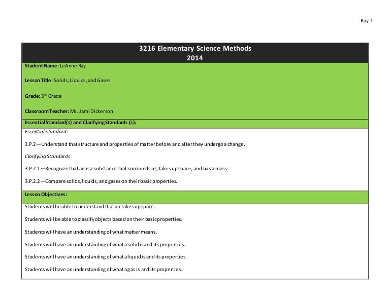 5e lesson plan