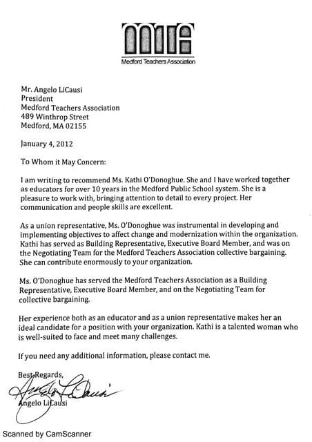 Nelson Letter of rec | PDF