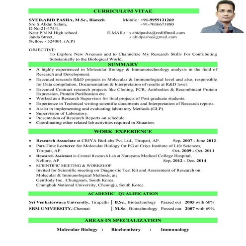 Updated CV Abid