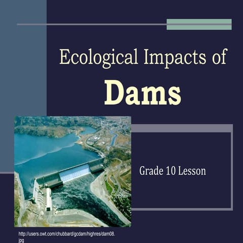 The 5 largest dams and their ecological impact | PPT