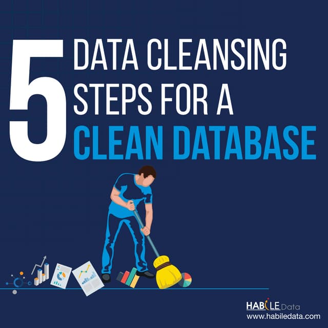 5 Data Cleansing Steps For a Clean Database