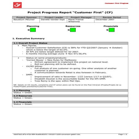 12 2007 PPR Customer First