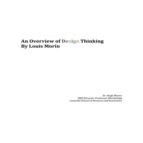 Design Thinking Paper 12082015