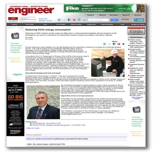 Published in Consulting Engineer