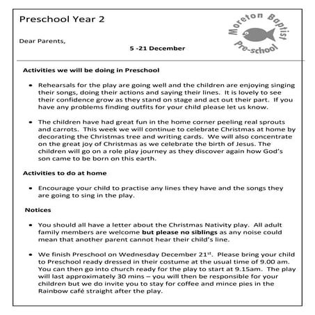 Assembly program for parents | PDF