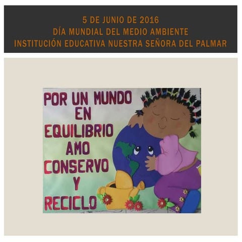 5 de junio, día mundial del medio ambiente (1) | PPTX